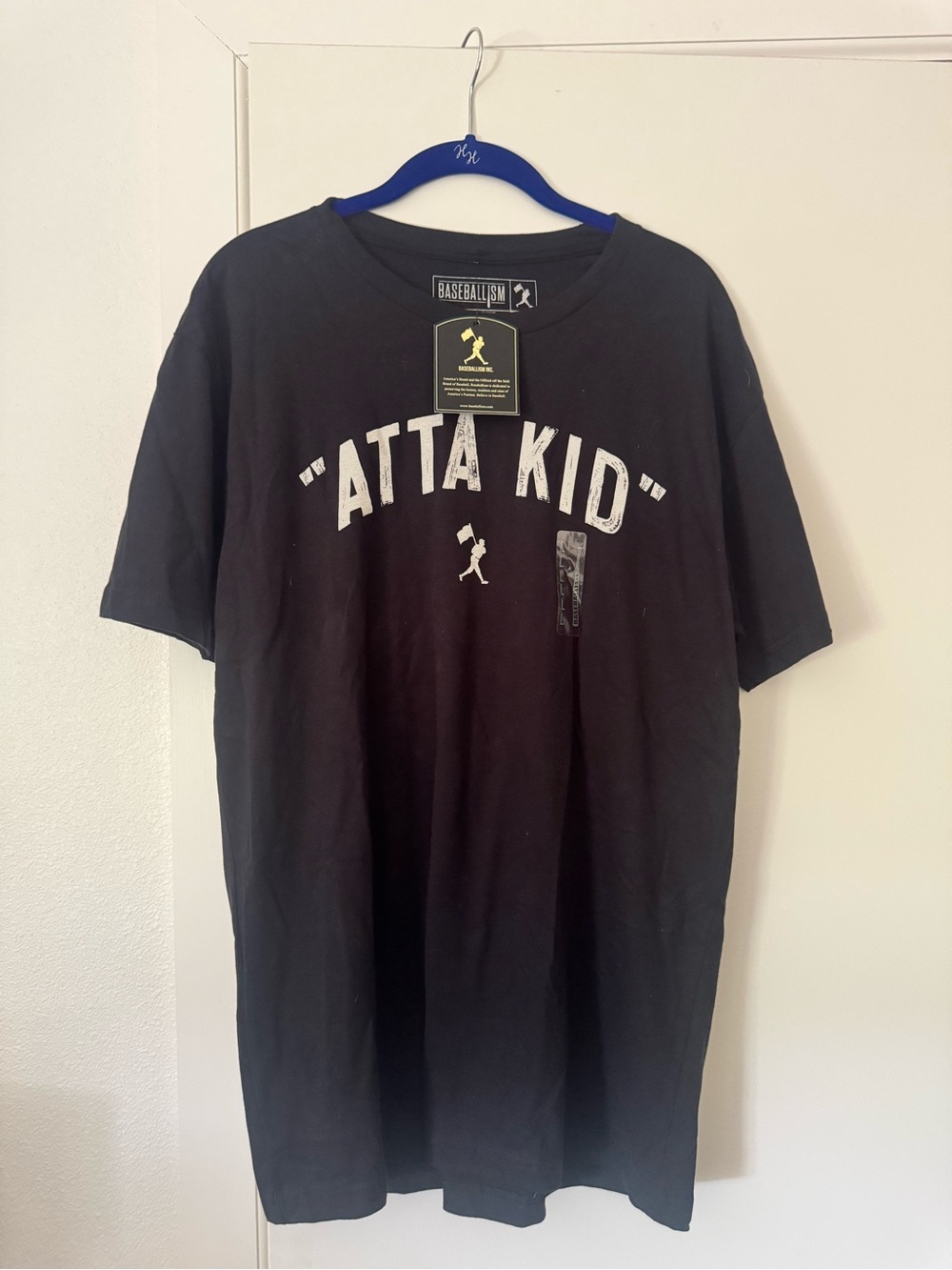 Atta Kid Baseballism Short-Sleeve Tee - Black